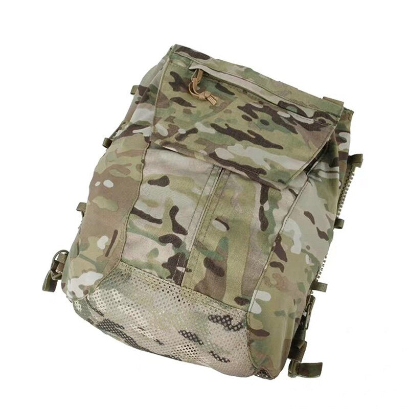 TMC Military Vest Zipper-on Panel Pouch Multicam Plate Carrier Bag