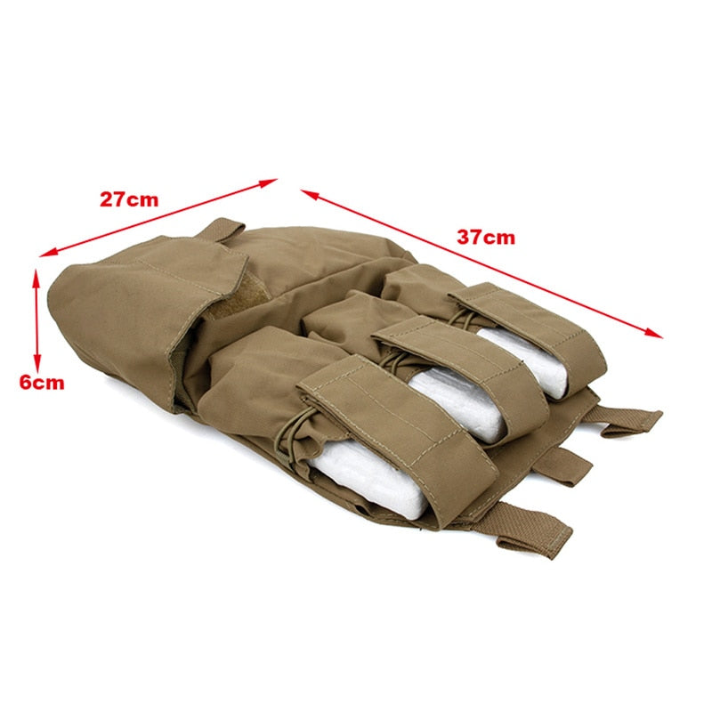 TMC New Attack Panel Bag Tactical Vest Zipper Pouch Non Reflective Cordura  Fabric – TMC Tactical Gear