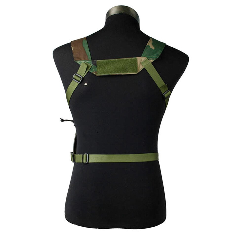 TMC SS Micro Low Profile Light Fight Combat Chest Rig Tactical Vest – TMC  Tactical Gear