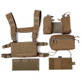 TMC SS Micro Low Profile Light Fight Combat Chest Rig Tactical Vest