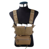 TMC SS Micro Low Profile Light Fight Combat Chest Rig Tactical Vest