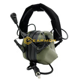 EARMOR M32 MOD4 Tactical Headset & M52 PTT One Set Fit for Military and Shooting Noise Canceling Headphones