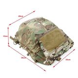 TMC Military Airsoft Tactical Vest Zipper Pouch Zip Panel Back Pack